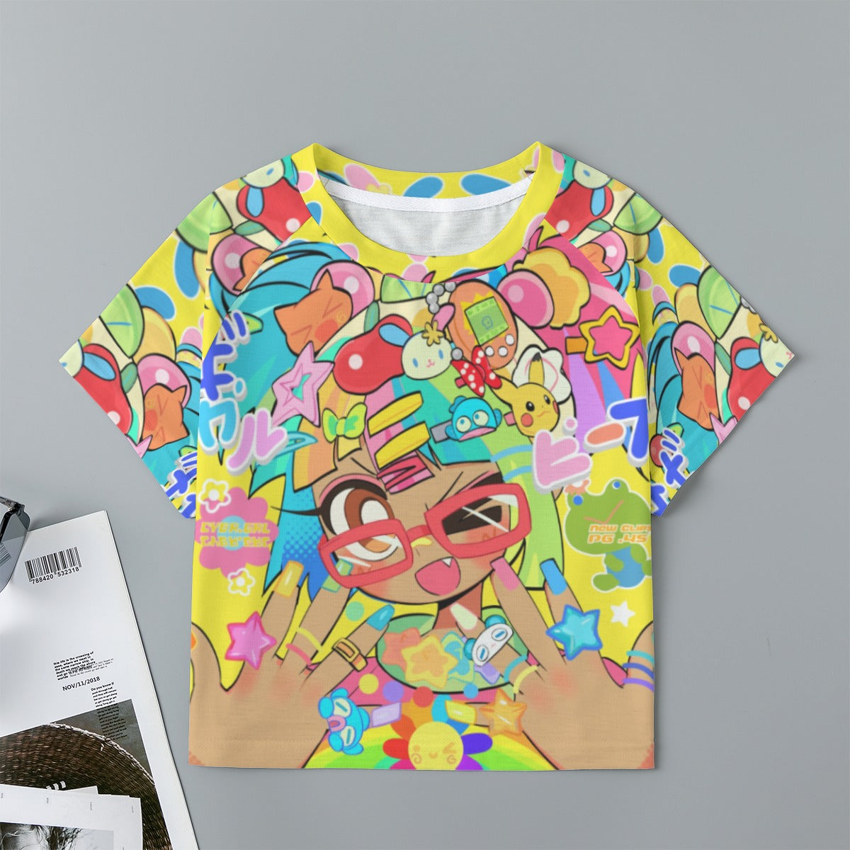 GATCHIPON x CANDY☆TRAP Crop Top