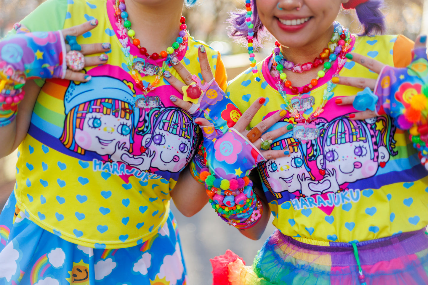 Haruka Kurebayashi x cybr.grl Crop Tee