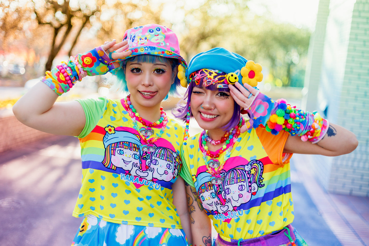 Haruka Kurebayashi x cybr.grl Crop Tee