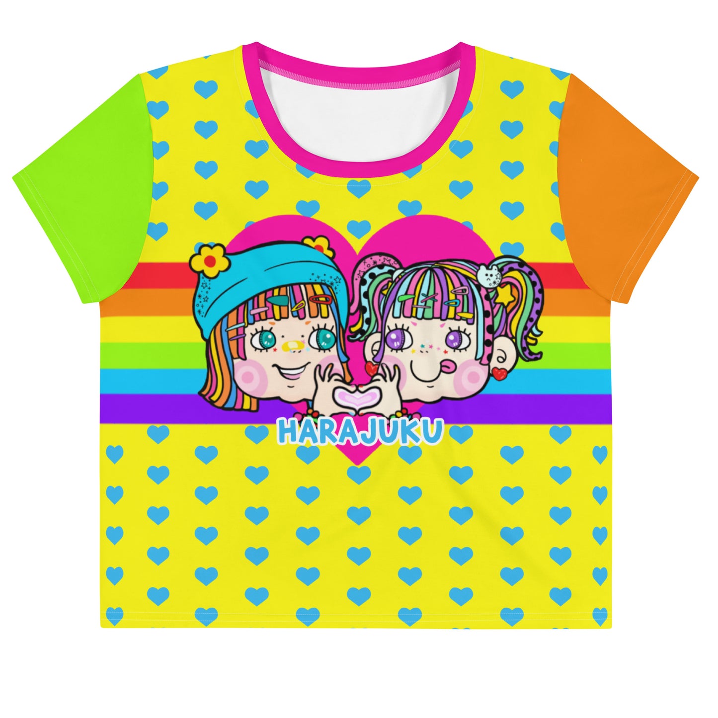Haruka Kurebayashi x cybr.grl Crop Tee