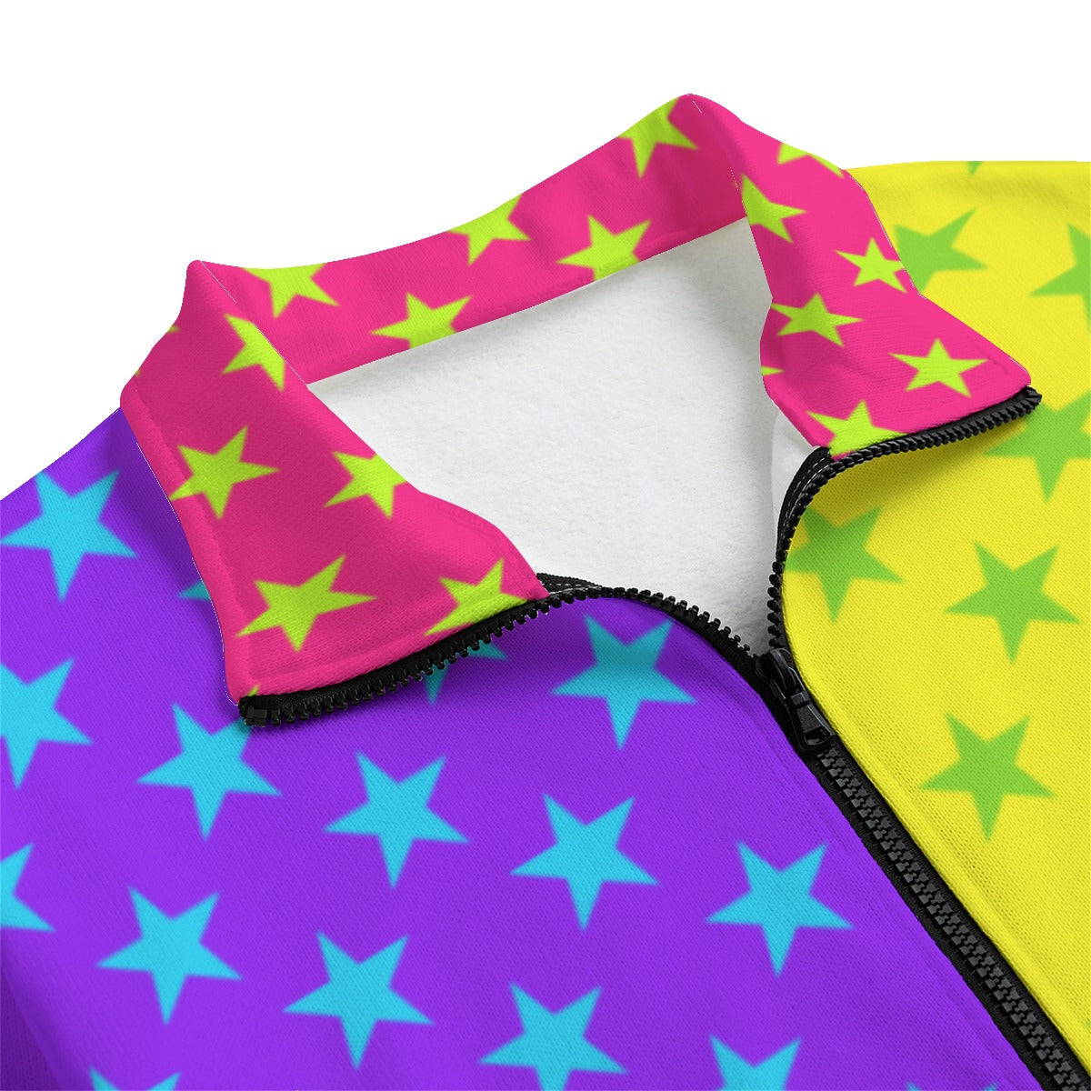 Colorful Stars Fleece Jacket
