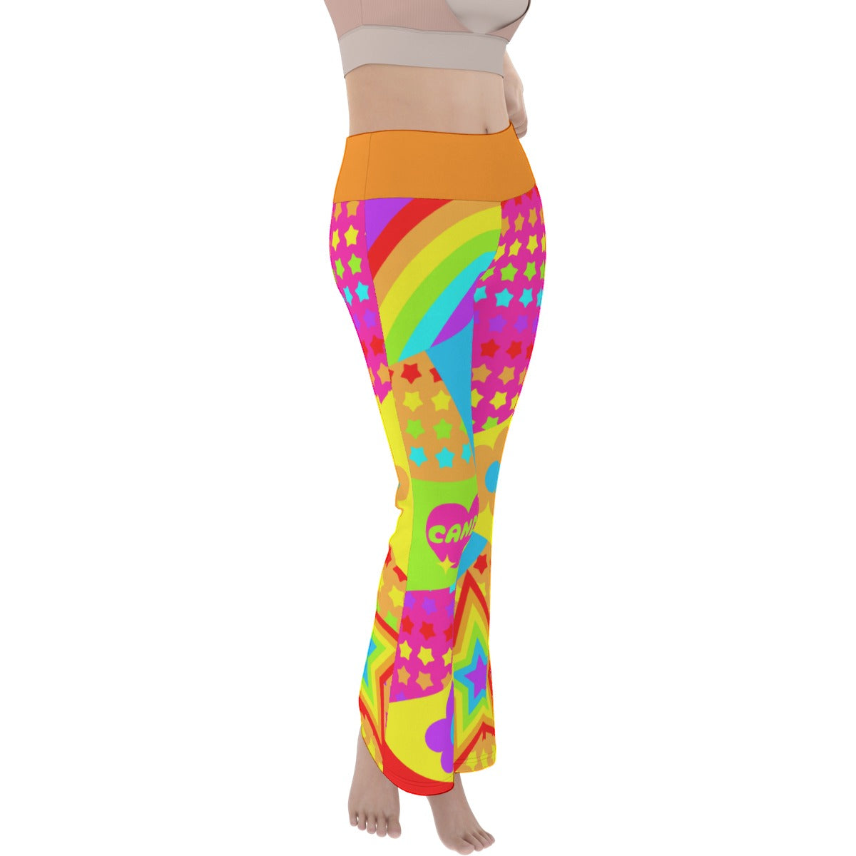 Candy Star Stretchy Flare Pants