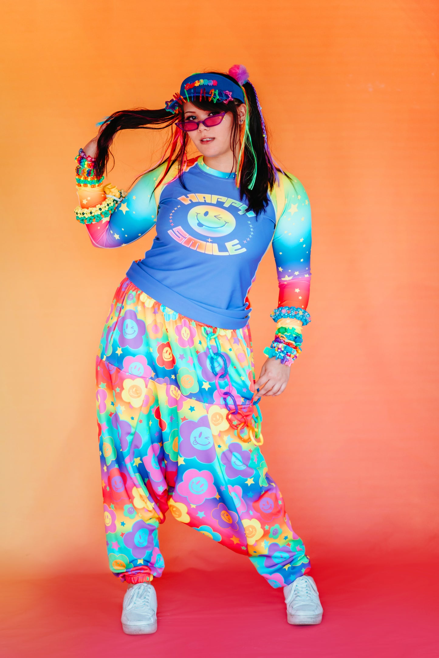 Funky Flowers Harem Pants