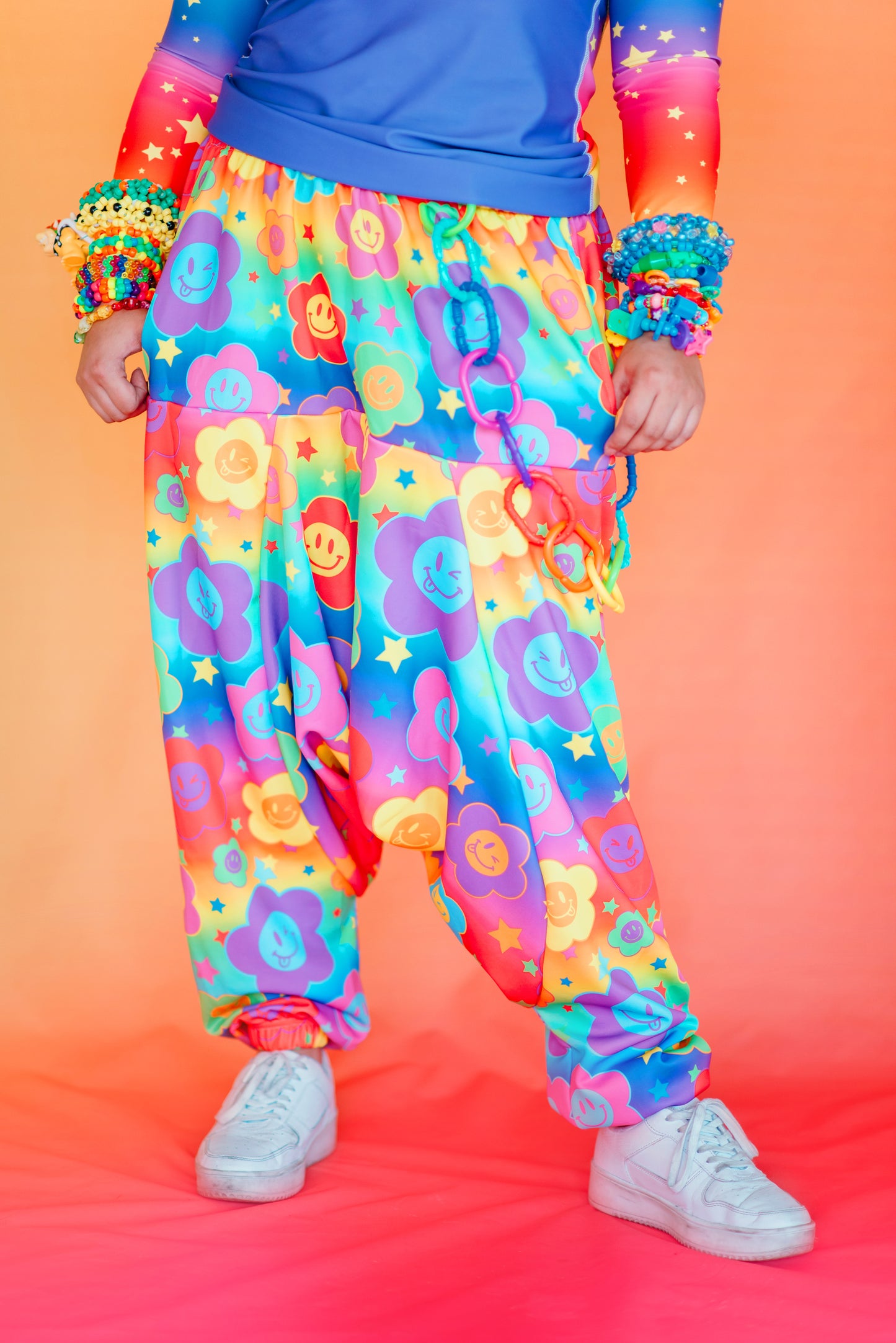 Funky Flowers Harem Pants