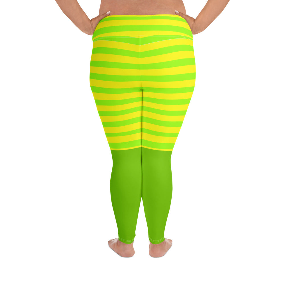Long Frog Plus Size Leggings