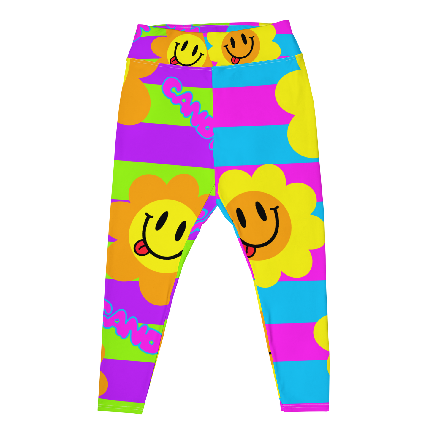 Flower Power Plus Size Leggings