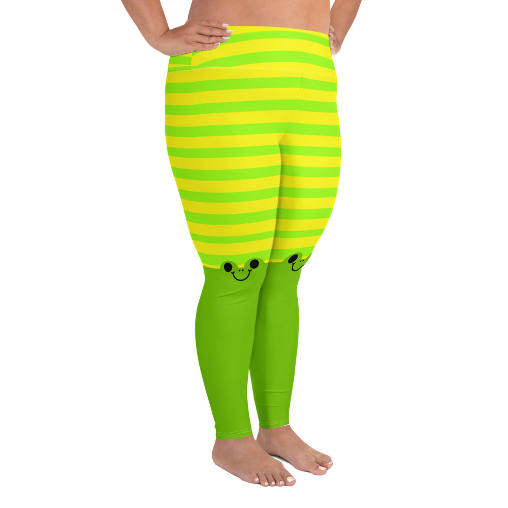 Long Frog Plus Size Leggings