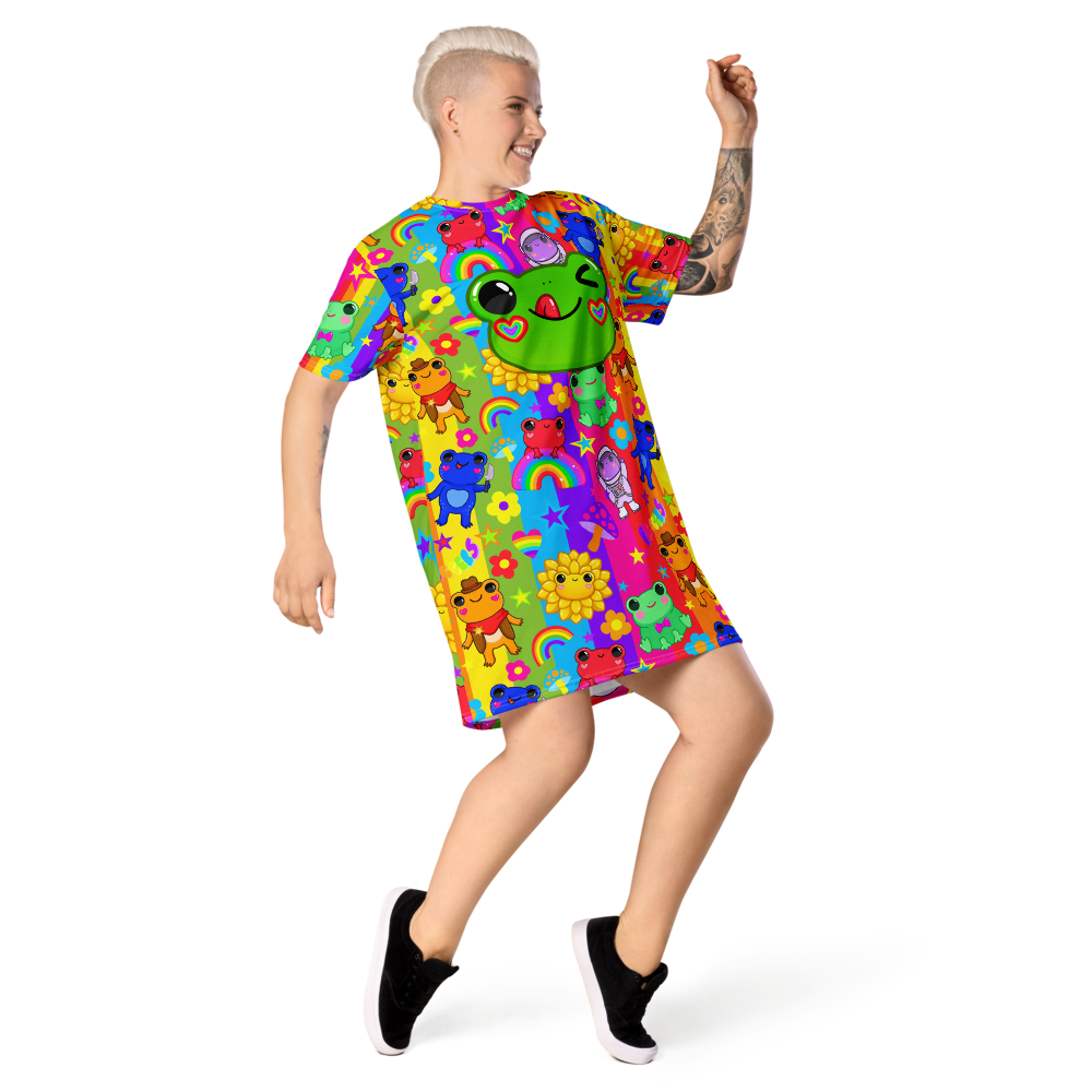 Froggers T-Shirt Dress