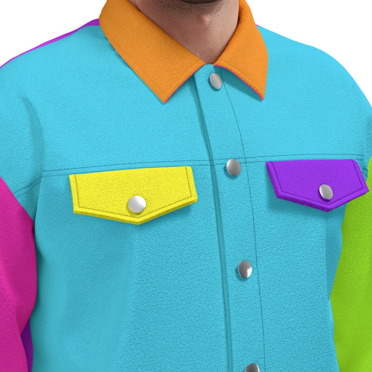 Gummy Worm Shirt Jacket