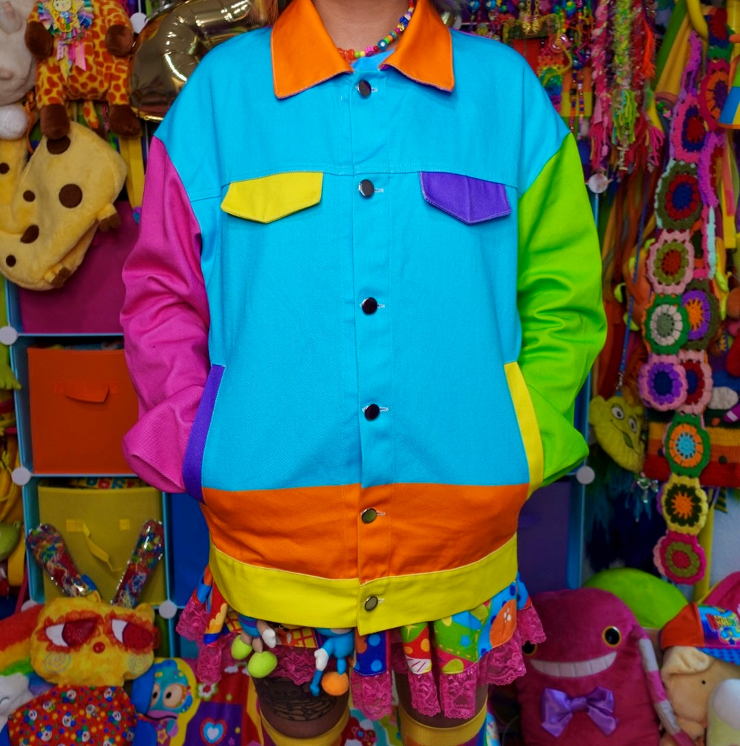 Gummy Worm Shirt Jacket