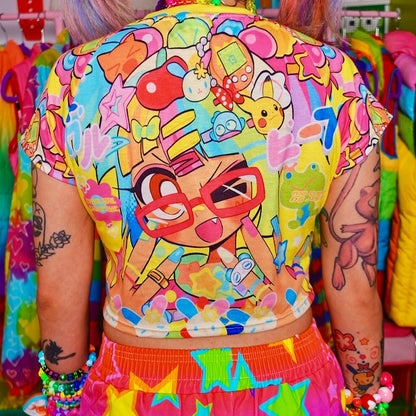 GATCHIPON x CANDY☆TRAP Crop Top