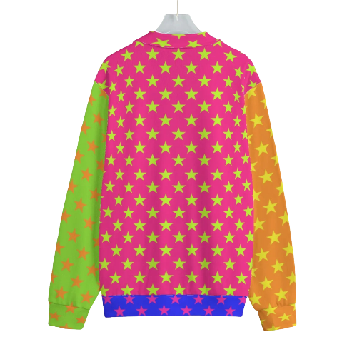 Colorful Stars Fleece Jacket